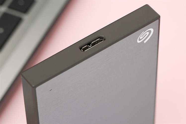 Ổ cứng HDD 2TB Seagate Backup Plus Slim STHN2000406 Xám Màu Xám