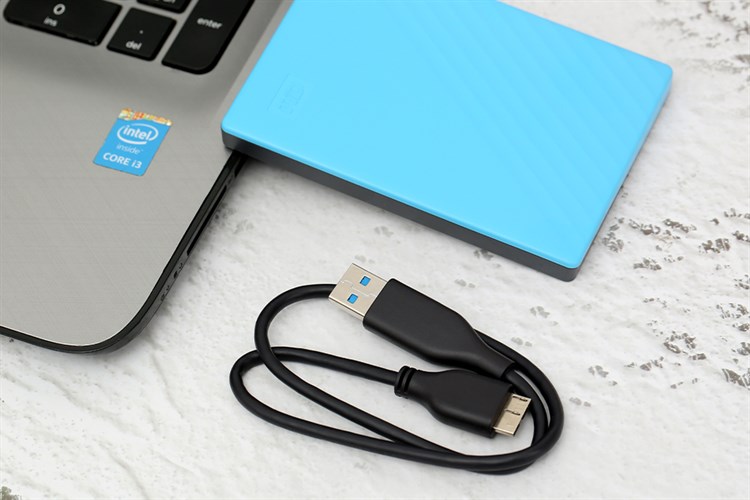 Ổ cứng di động HDD 1TB WD My Passport G0010BRD/ BBL Màu Xanh Dương