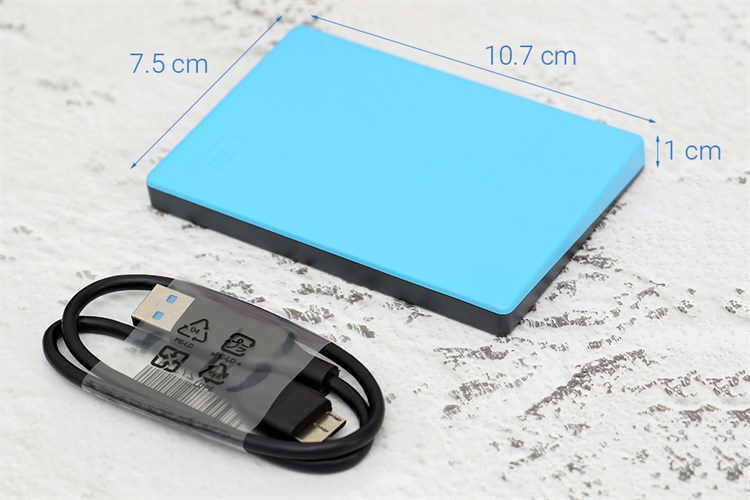 Ổ cứng di động HDD 1TB WD My Passport G0010BRD/ BBL Màu Xanh Dương