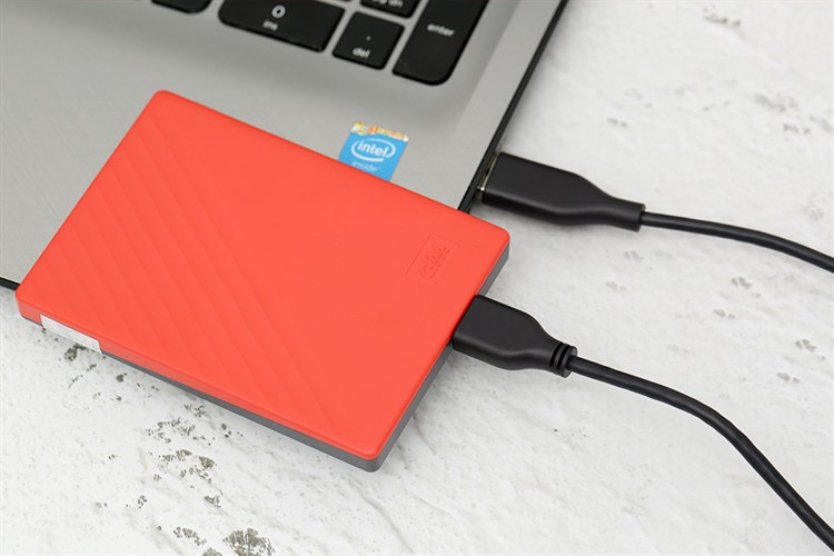 Ổ cứng di động HDD 1TB WD My Passport G0010BRD/ BBL Màu Đỏ