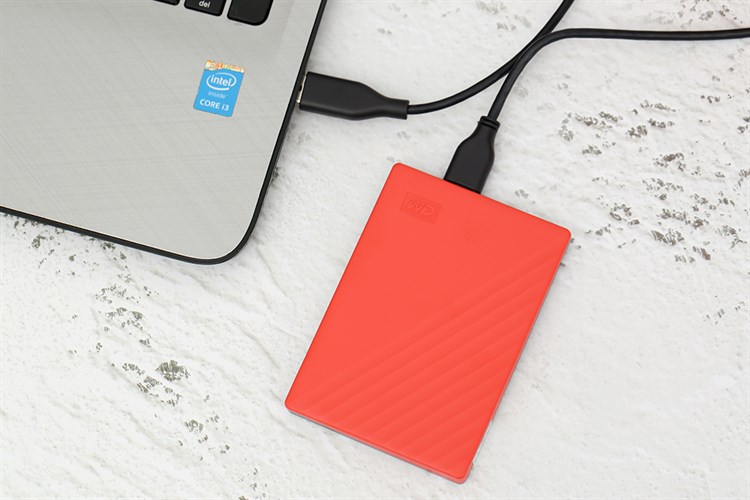 Ổ cứng di động HDD 1TB WD My Passport G0010BRD/ BBL Màu Đỏ