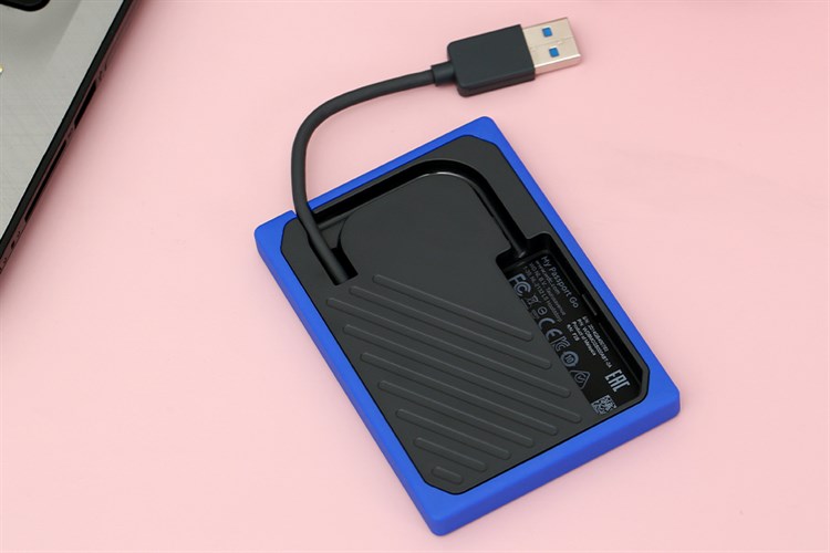 Ổ cứng di động SSD 500GB WD My Passport GO Xanh Dương Màu Xanh Dương