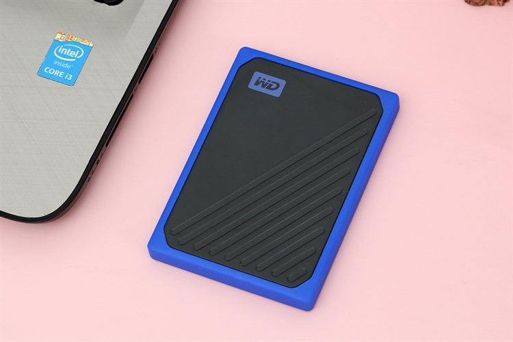 Ổ cứng di động SSD 500GB WD My Passport GO Xanh Dương Màu Xanh Dương