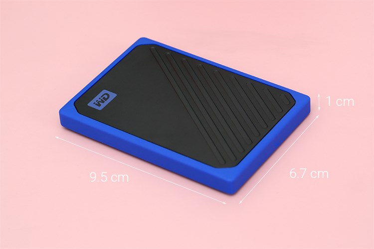 Ổ cứng di động SSD 500GB WD My Passport GO Xanh Dương Màu Xanh Dương