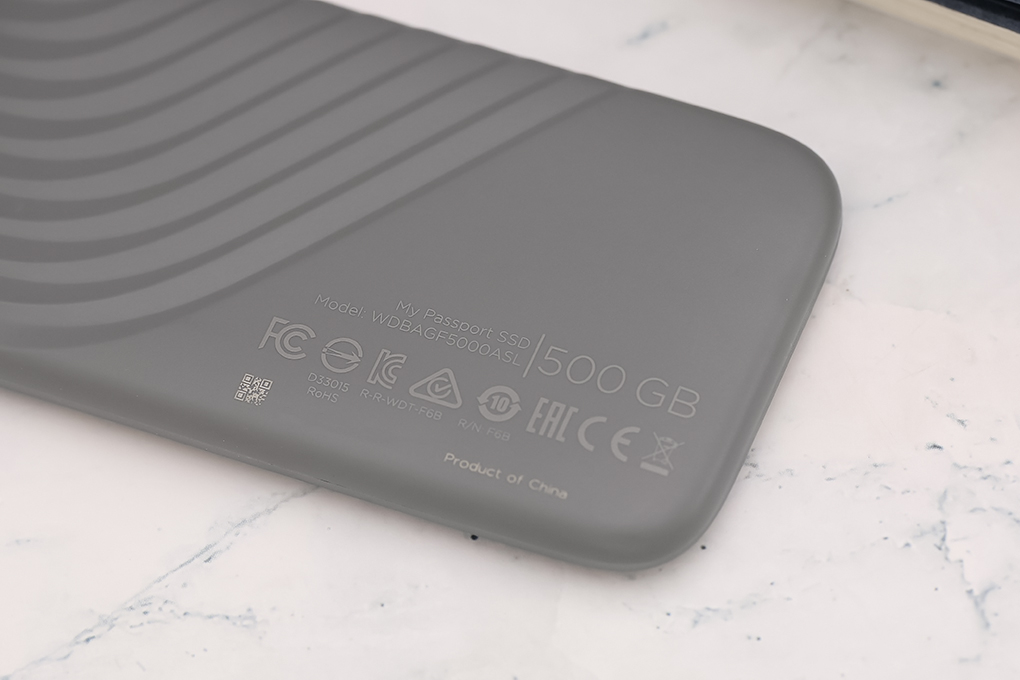 Ổ cứng di động SSD 500GB WD My Passport BAGF5000 Màu Xám