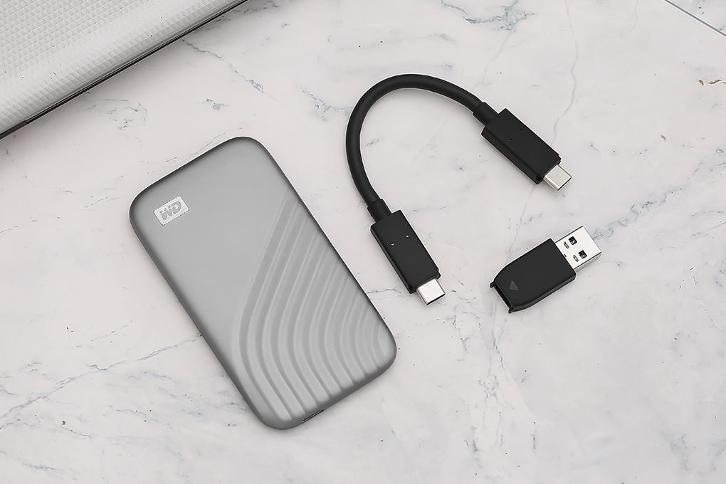 Ổ cứng di động SSD 500GB WD My Passport BAGF5000 Màu Xám