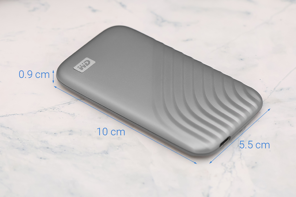 Ổ cứng di động SSD 500GB WD My Passport BAGF5000 Màu Xám