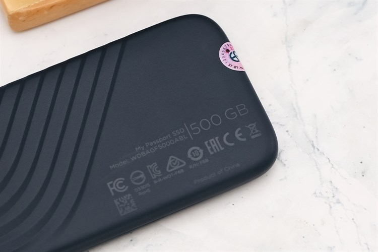 Ổ cứng di động SSD 500GB WD My Passport BAGF5000 Màu Xanh Dương