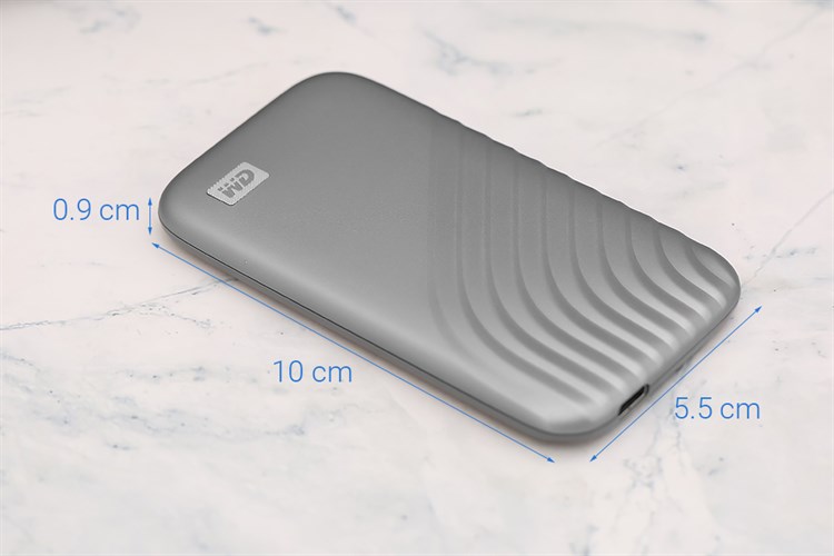 Ổ cứng di động SSD 1TB WD My Passport BAGF0010 Màu Xám