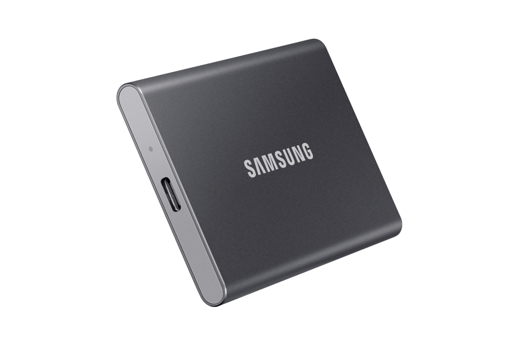 Ổ cứng SSD 1TB Samsung Portable T7 MU-PC1T0H/WW Màu Xám
