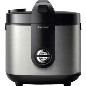 Nồi cơm điện Philips 2 lít HD3128/66 Bạc