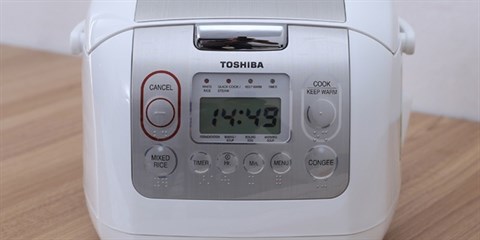 Nồi cơm điện tử Toshiba 1 lít RC-10NMFVN(WT)