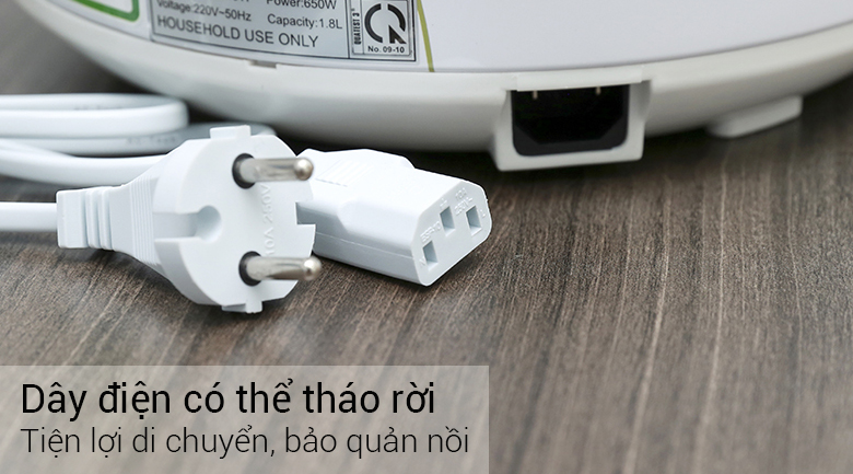 Nồi cơm điện Midea 1.8 lít MR-CM1811