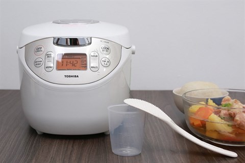 Nồi cơm điện tử Toshiba 1 lít RC-10NAFVN(W)