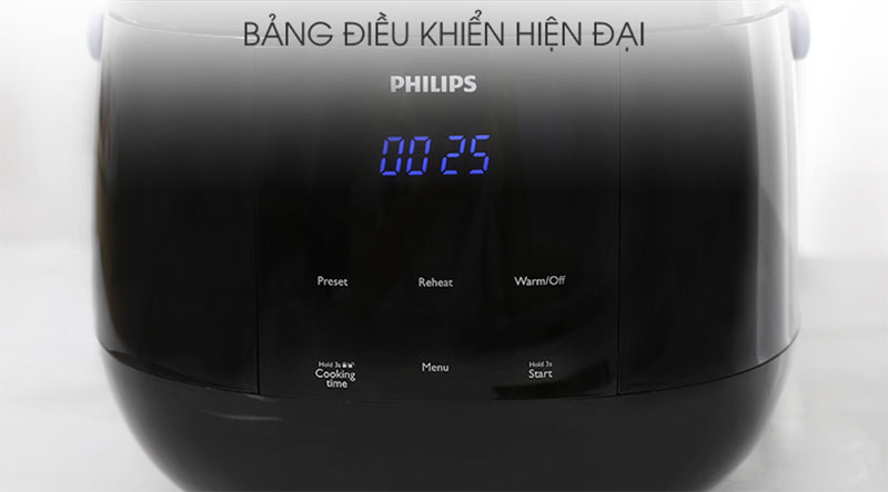 Bảng điều khiển nồi cơm điện tử Philips 0.7 lít HD3060