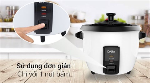 Nồi cơm nắp rời Delites NCR1801 1.8 lít