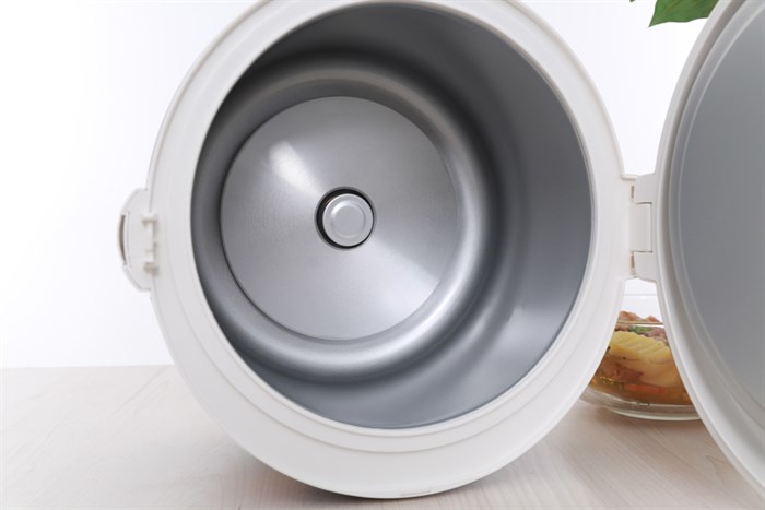 Nồi cơm điện Sharp KS-N19EV RP 1.8 lít Màu Trắng - Tím