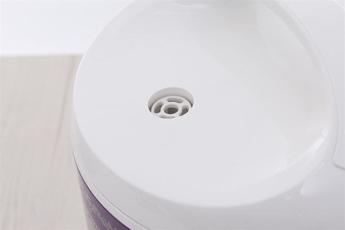 Nồi cơm điện Sharp KS-N19EV RP 1.8 lít Màu Trắng - Tím