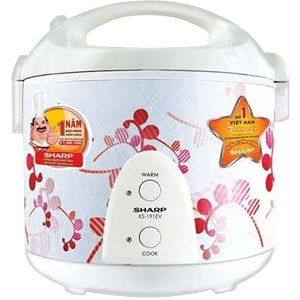 Nồi cơm điện Sharp KS-N191EV LR 1.8 lít