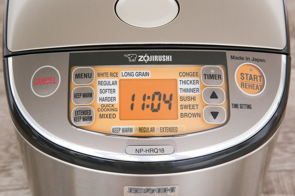 Nồi cơm điện cao tần Zojirushi 1.8 lít ZONC-NP-HRQ18-XT Màu Kem