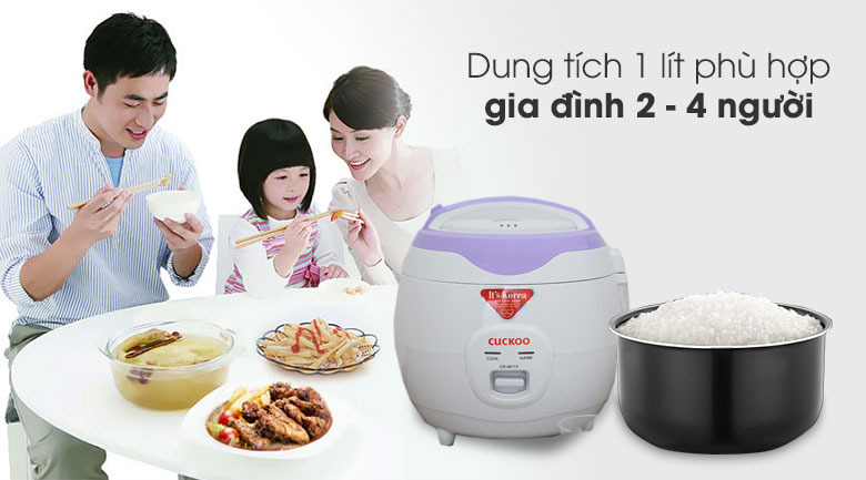Nồi cơm điện Cuckoo 1 lít CR-0671V