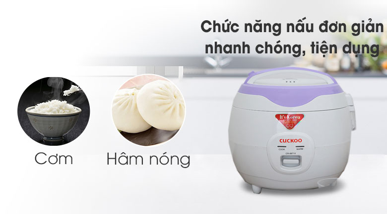 Nồi cơm điện Cuckoo 1 lít CR-0671V