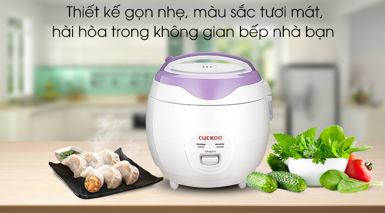 Nồi cơm điện Cuckoo 1 lít CR-0671V