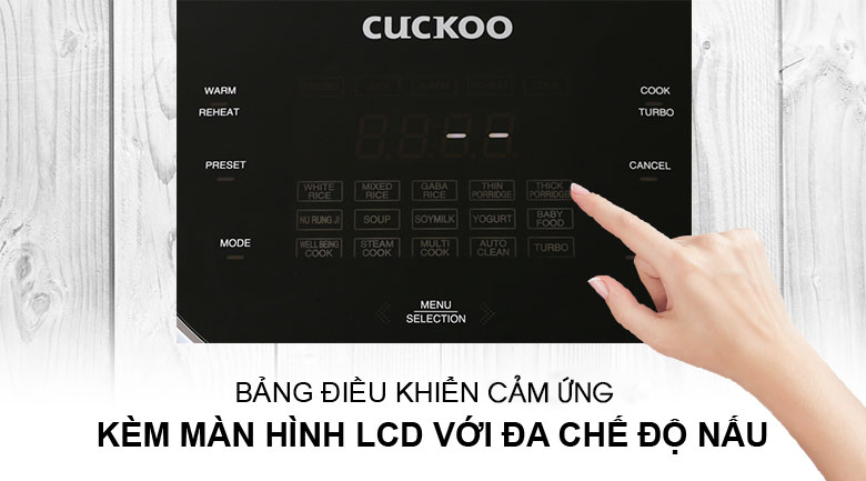 Nồi cơm điện tử Cuckoo 1.8 lít CR-1010F