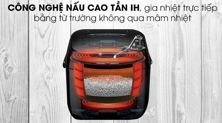 Nồi cơm điện cao tần Cuckoo 1.8 lít CRP- CHSS1009FN