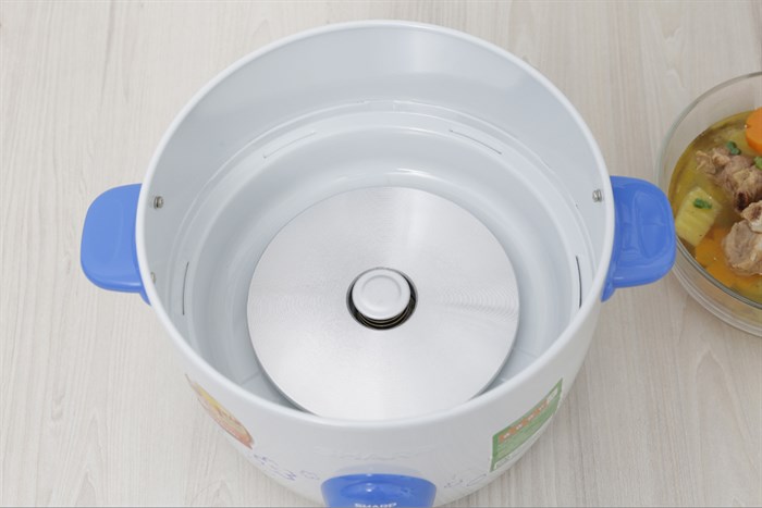 Nồi cơm nắp rời Sharp 1.8 lít KSH-D19V Màu Trắng