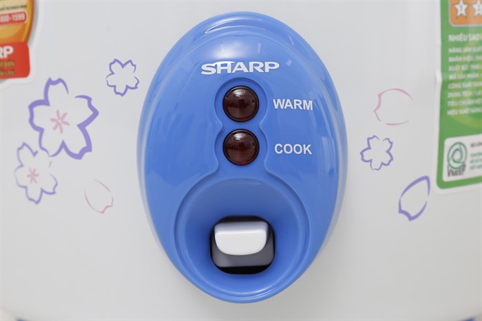 Nồi cơm nắp rời Sharp 1.8 lít KSH-D19V Màu Trắng