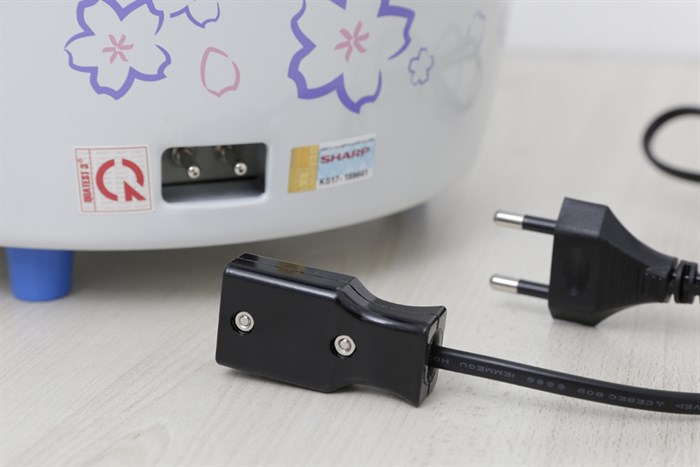 Nồi cơm nắp rời Sharp 1.8 lít KSH-D19V Màu Trắng