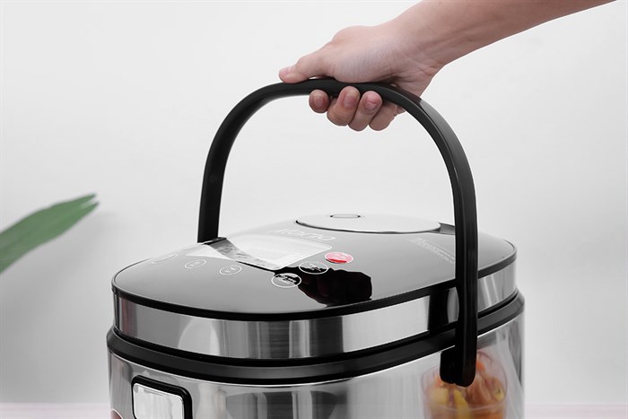 Nồi cơm điện tử Sunhouse mama 1.8 lít SHD8903 Màu Xám