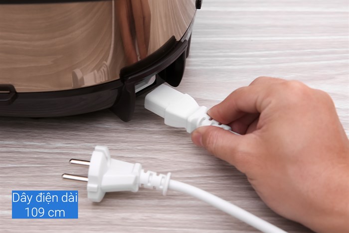 Nồi cơm cao tần Sunhouse Mama 1.5 lít SHD8955 Màu Nâu nhạt