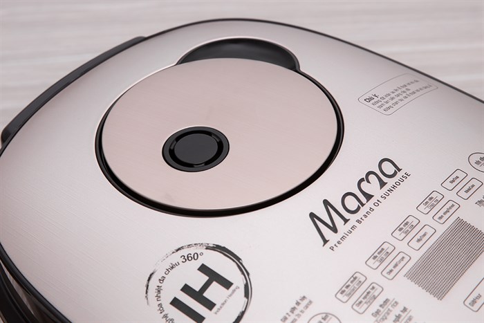 Nồi cơm cao tần Sunhouse Mama 1.5 lít SHD8955 Màu Nâu nhạt