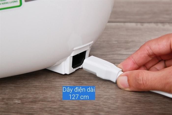 Nồi cơm điện tử Supor 1.8 lít CFXB50FC29VN-75 Màu Trắng - Hồng