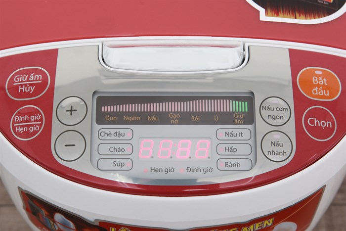 Nồi cơm điện tử Supor 1.8 lít CFXB50FC29VN-75 Màu Trắng - Hồng