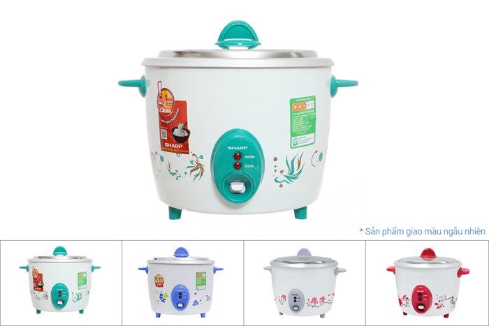 Nồi cơm nắp rời Sharp 2.8 lít KSH-D28V Màu Trắng