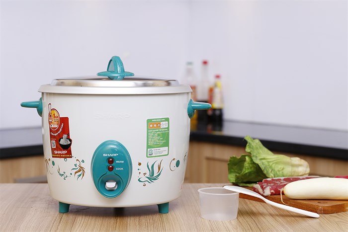 Nồi cơm nắp rời Sharp 2.8 lít KSH-D28V Màu Trắng