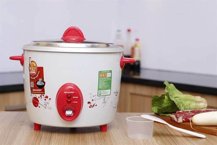 Nồi cơm nắp rời Sharp 2.8 lít KSH-D28V Màu Trắng