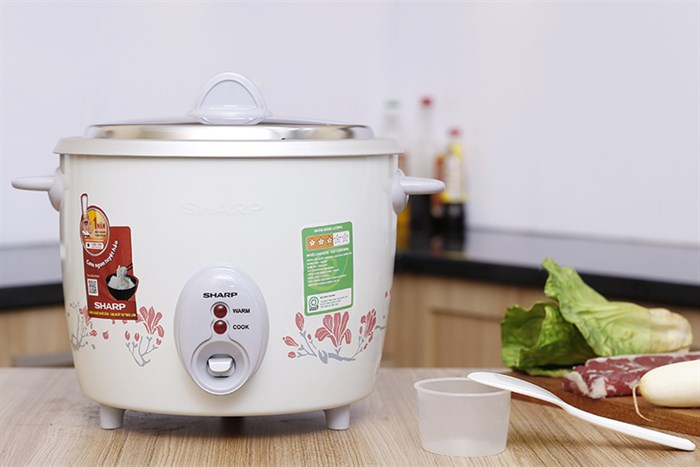 Nồi cơm nắp rời Sharp 2.8 lít KSH-D28V Màu Trắng