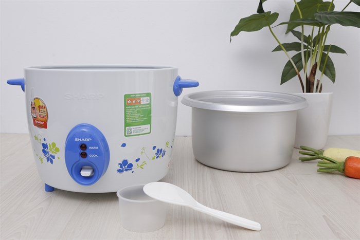 Nồi cơm nắp rời Sharp 2.8 lít KSH-D28V Màu Trắng