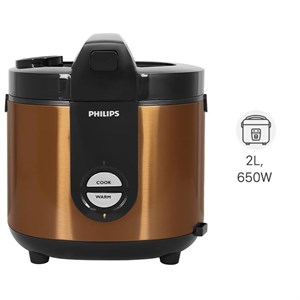 Nồi cơm điện Philips 2 lít HD3132/68 Vàng