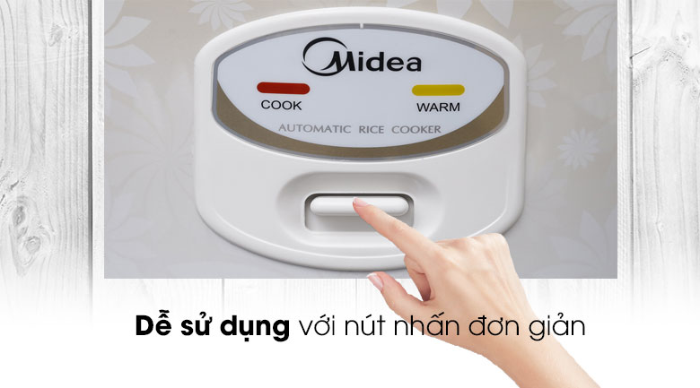 Nồi cơm điện Midea 1.8 lít MR-CM18SG
