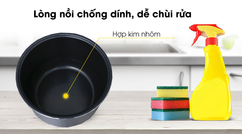 Nồi cơm điện Midea 1.8 lít MR-CM18SG