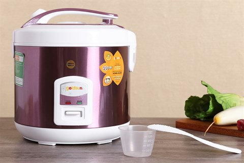 Nồi cơm điện nắp gài tiện lợi - Nồi cơm nắp gài Goldsun 1,8 lít ARC-G18MT