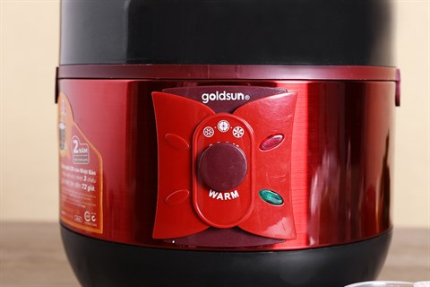 Nấu cơm bằng nút bấm - Nồi cơm điện 3D goldsun 1,5lit ARC-GW150
