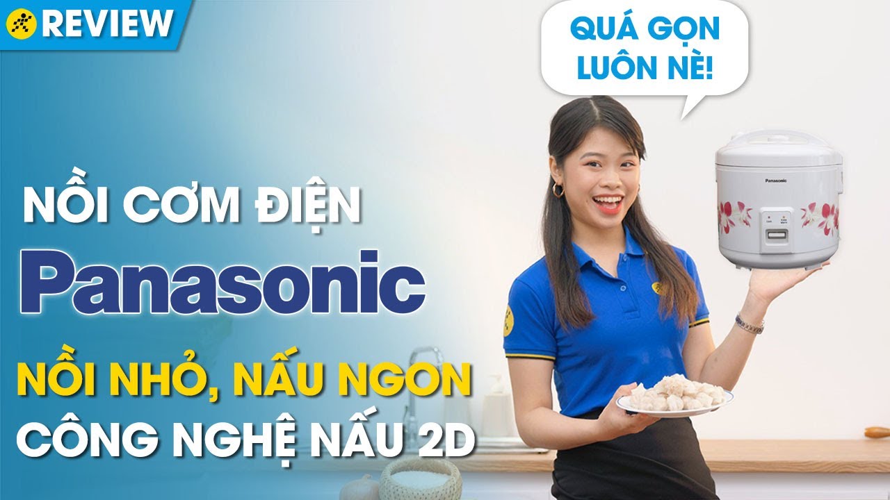 Nồi cơm nắp gài Panasonic 1 lít SR-MVN107HRA