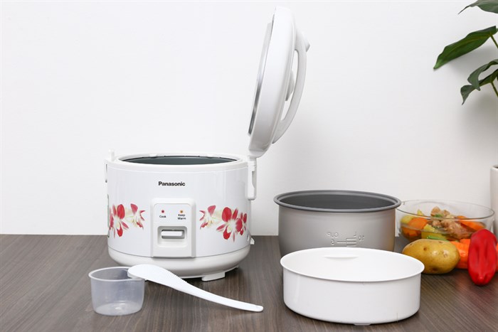 Nồi cơm nắp gài Panasonic 1 lít SR-MVN107HRA Màu Trắng