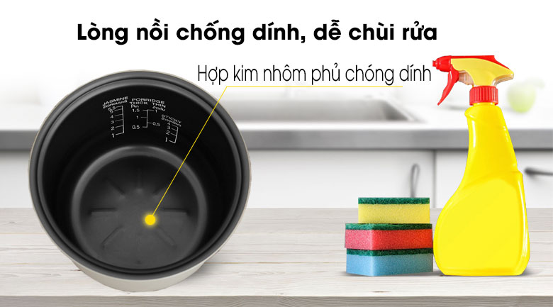 Nồi cơm điện tử Hitachi 1 lít RZ-D10XFY